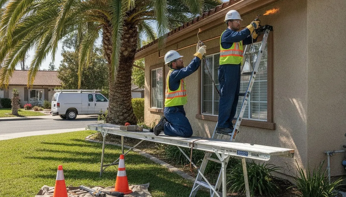 Anaheim, CA plumber providing professional plumbing repair services for homes and businesses