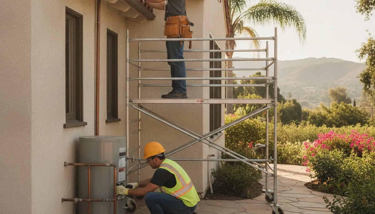 Plumbing repair service in Anaheim, CA for residential and commercial leak and pipe fixes