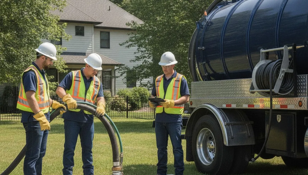Anaheim, CA septic pumping by On Call Plumbers for reliable home sewer maintenance